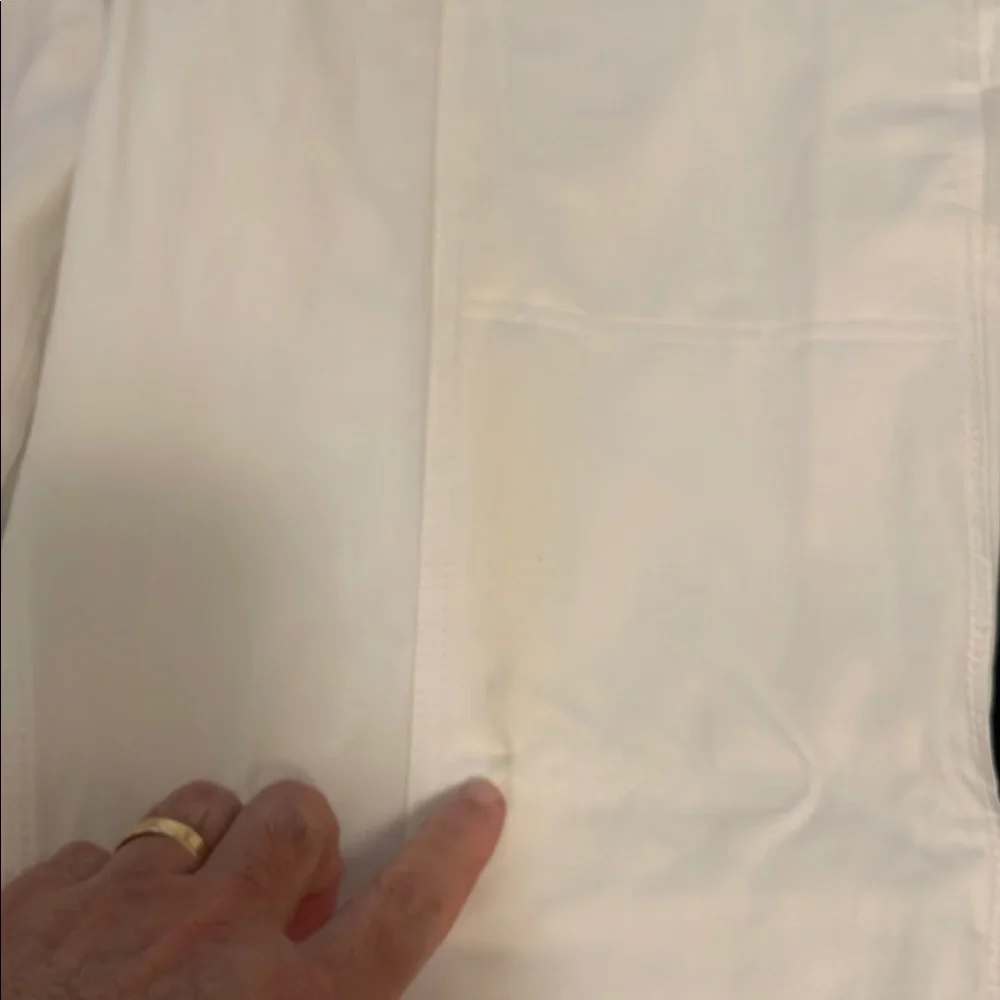 Sherwin-Williams White Work Cargo Pants new with slight flaw